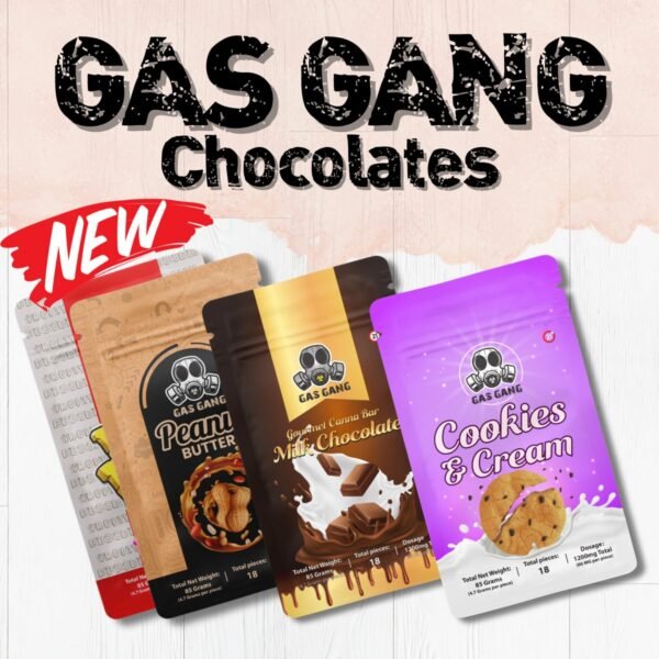 Gas Gang 1200mg THC Chocolate Bar — Gas Gang