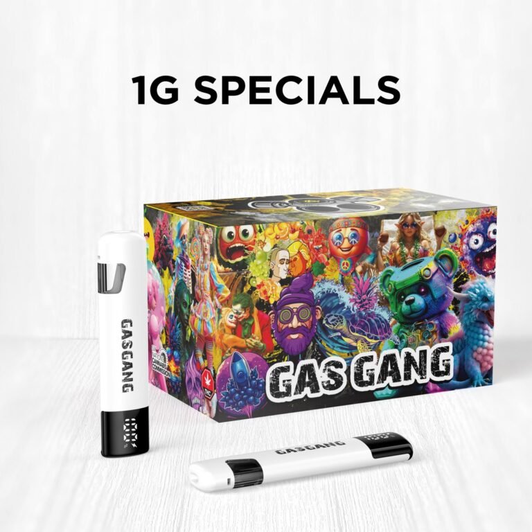 Gas Gang 1g Flavour Vape Pen