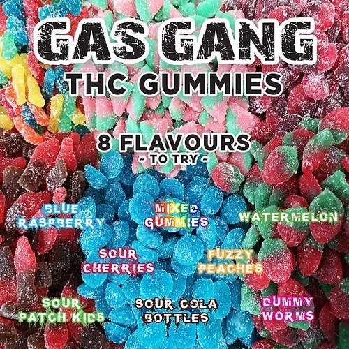 Gas Gang 500mg THC Gummies
